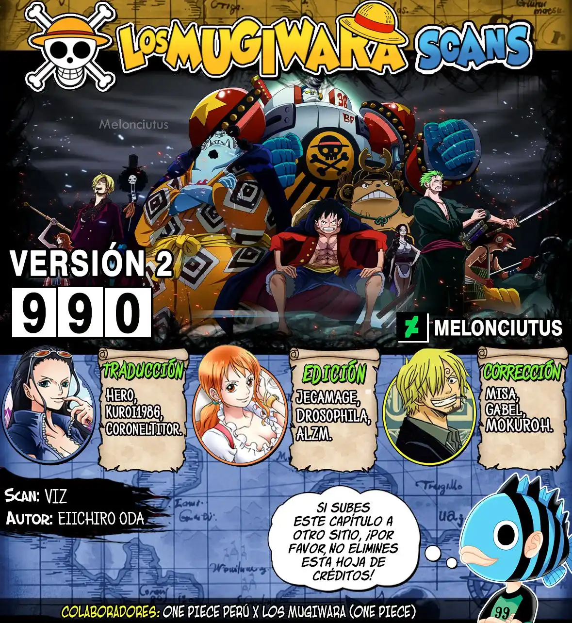 ONE PIECE Capitulo 990.5 página 1