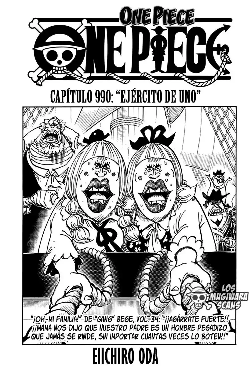 ONE PIECE Capitulo 990.5 página 2