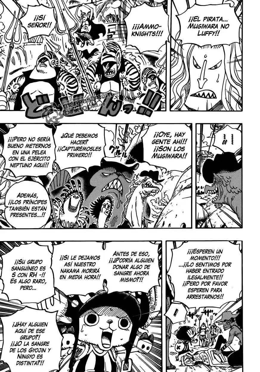 ONE PIECE Capitulo 609 página 11