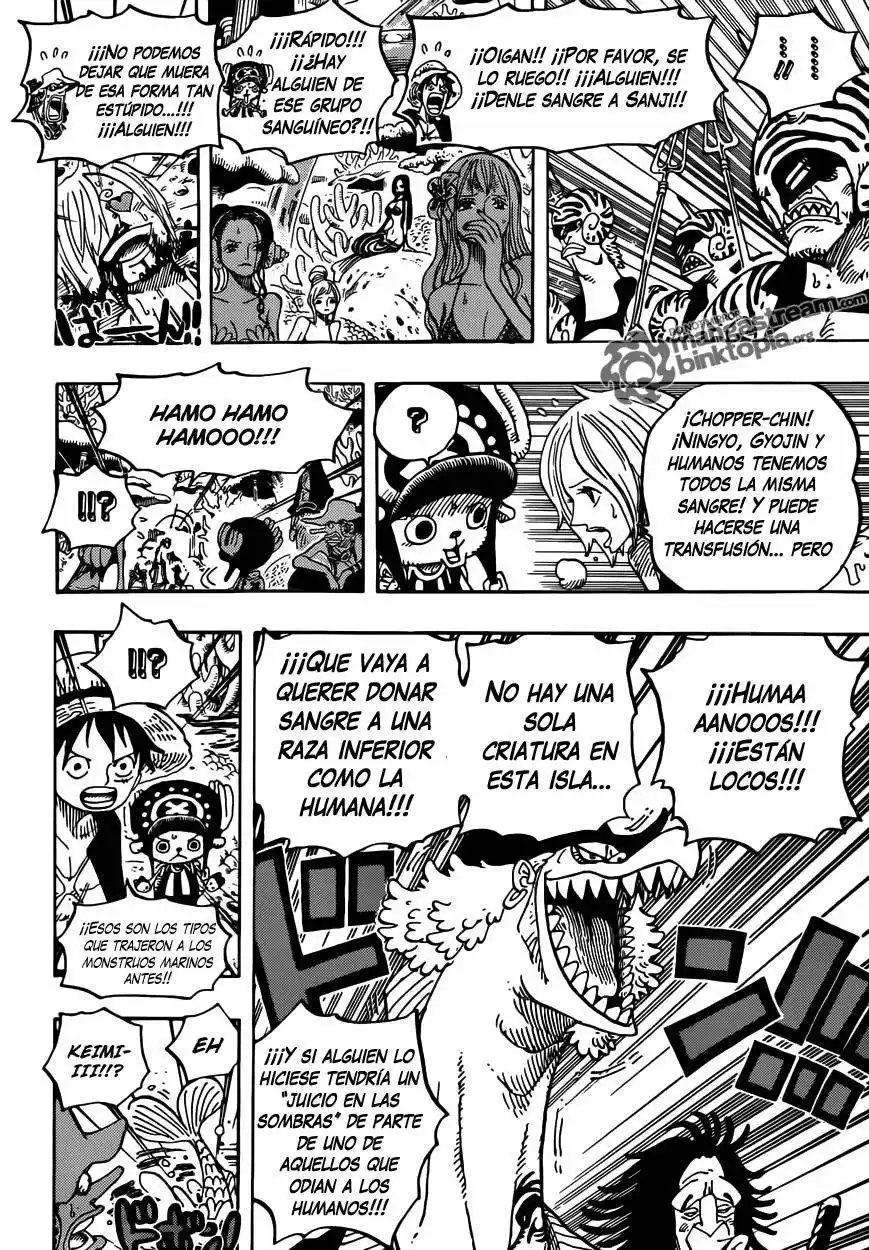 ONE PIECE Capitulo 609 página 12