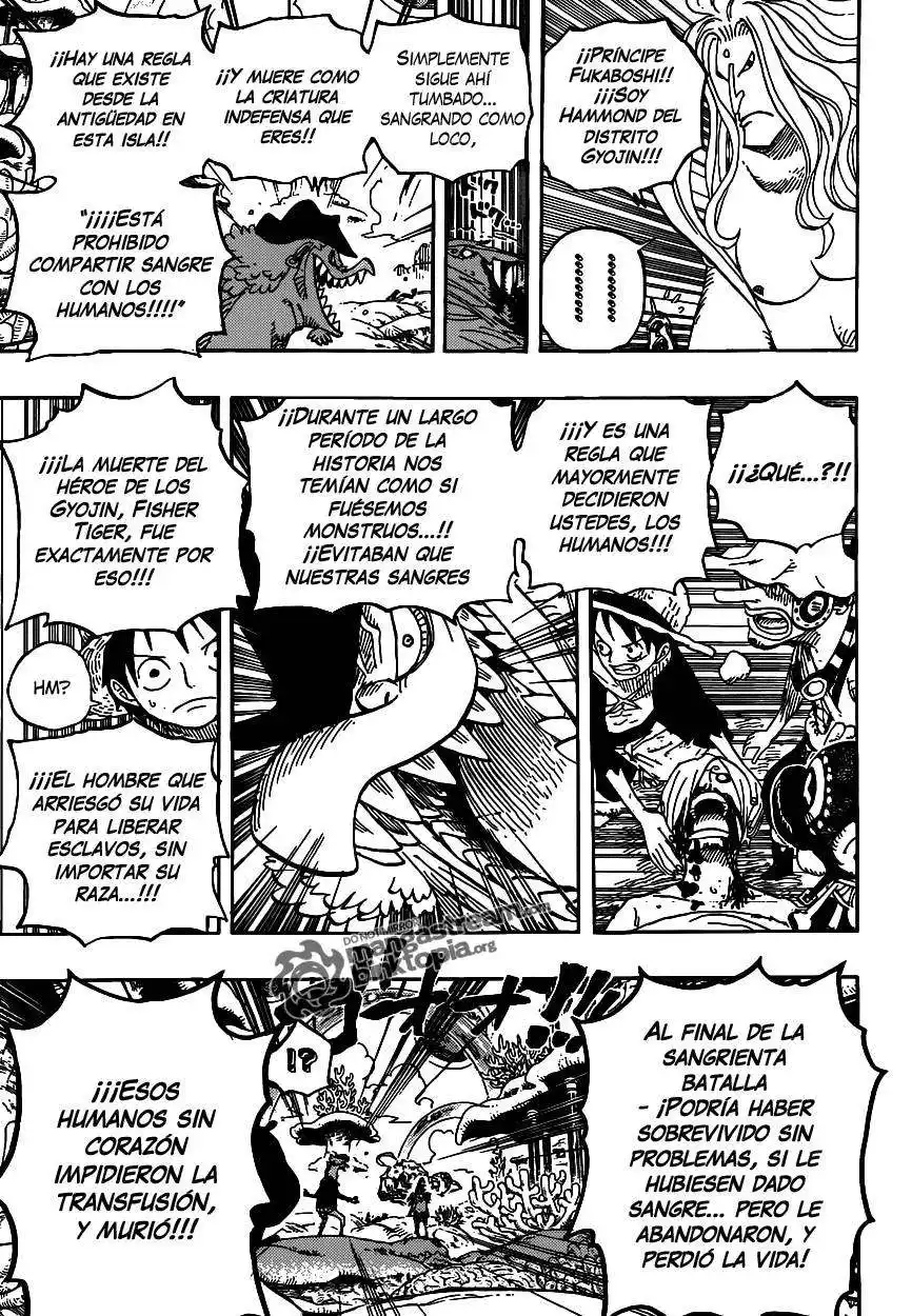 ONE PIECE Capitulo 609 página 13