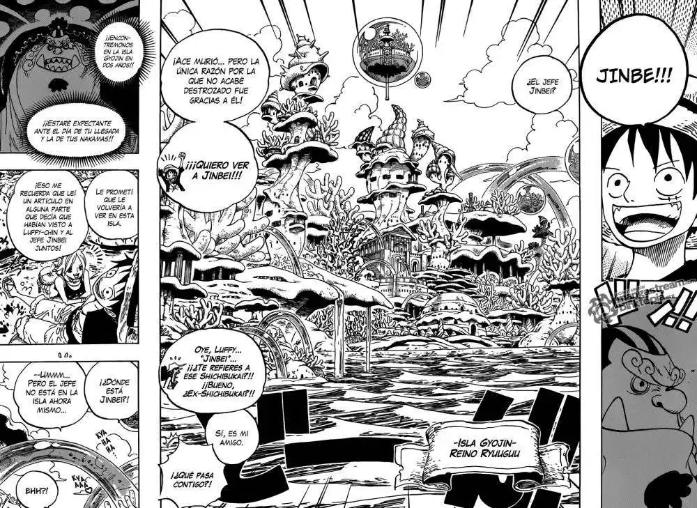 ONE PIECE Capitulo 609 página 6