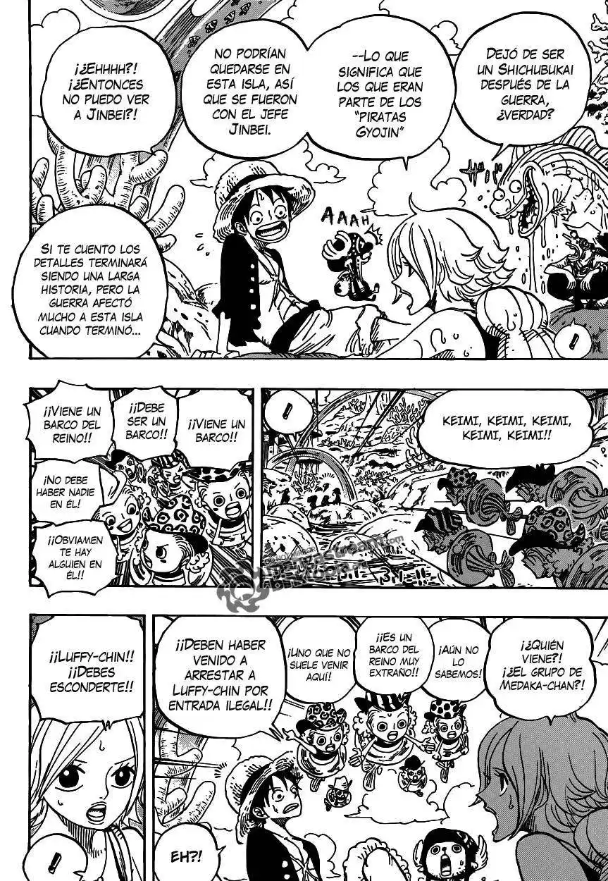 ONE PIECE Capitulo 609 página 7