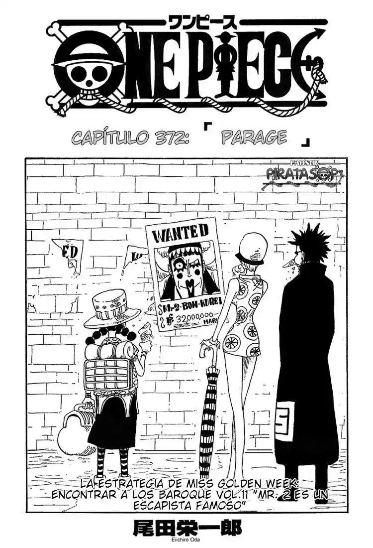 ONE PIECE Capitulo 372 página 1