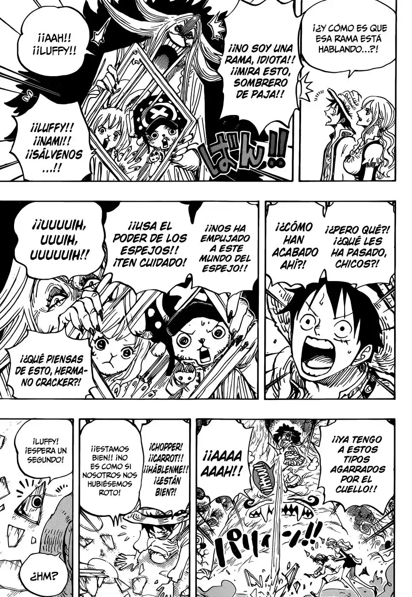 ONE PIECE Capitulo 836: La Vivre Card de Lola página 10