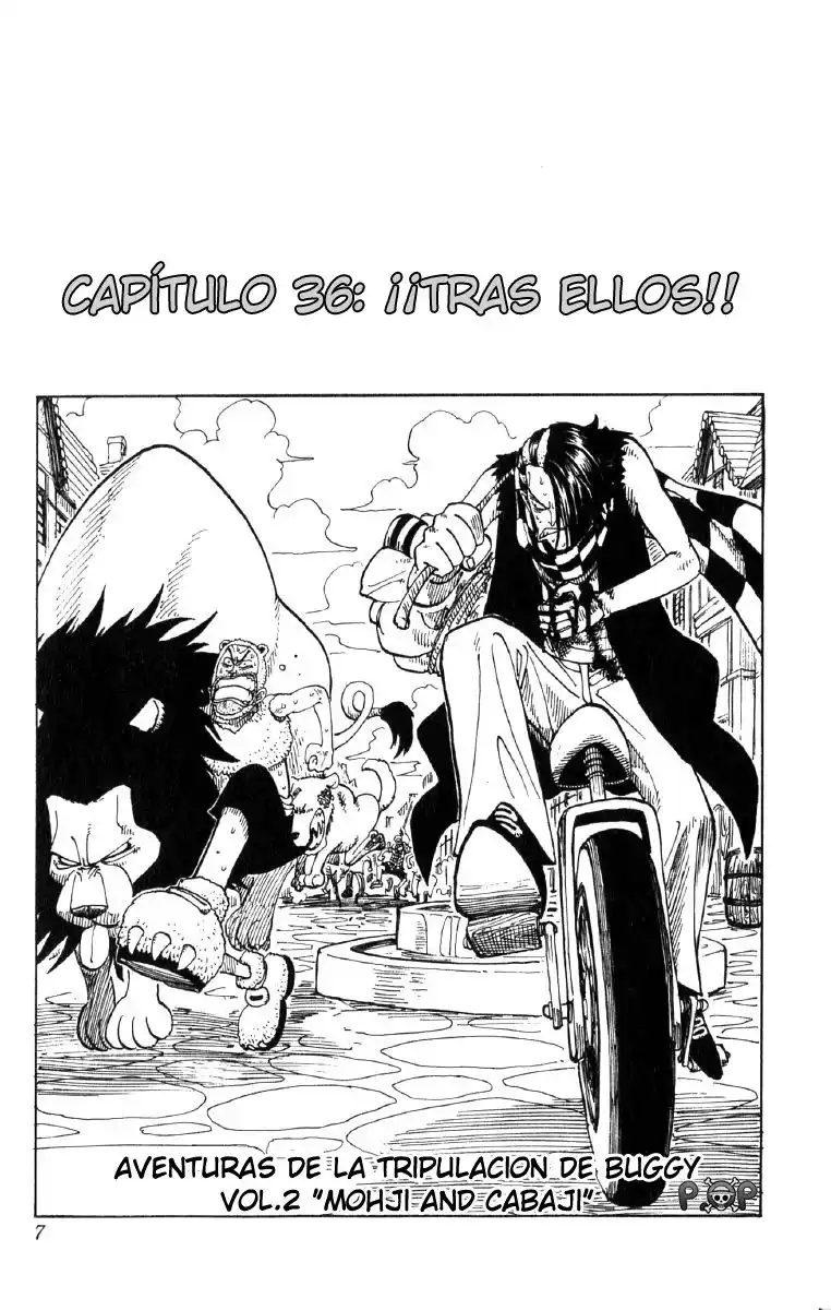 ONE PIECE Capitulo 36: "¡¡Seguidles!!" página 3