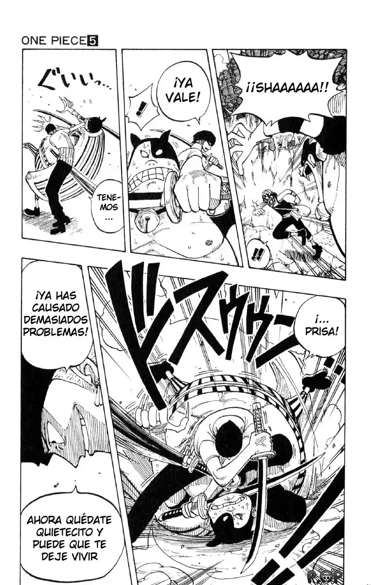 ONE PIECE Capitulo 36: "¡¡Seguidles!!" página 9