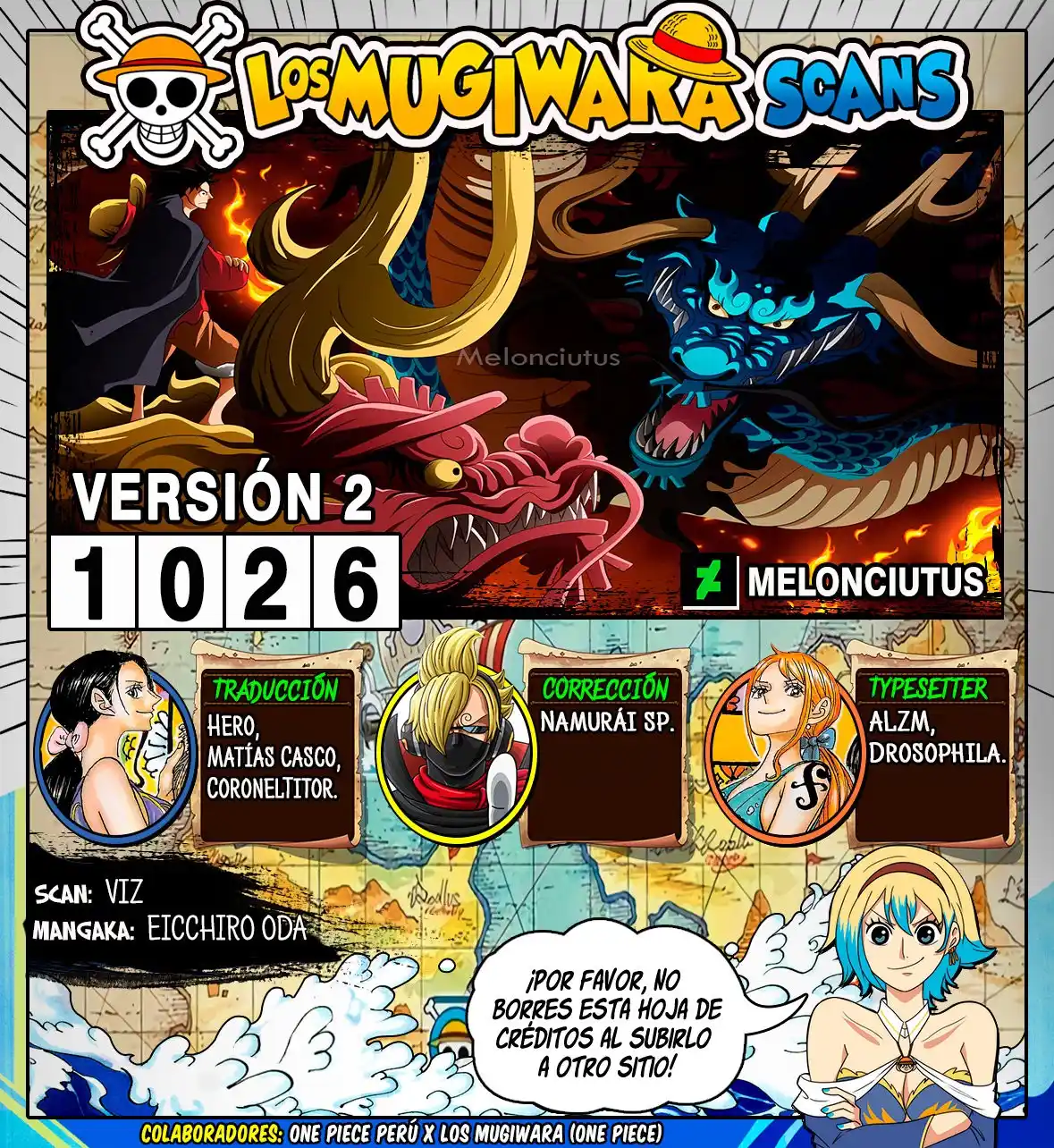 ONE PIECE Capitulo 1026 página 1