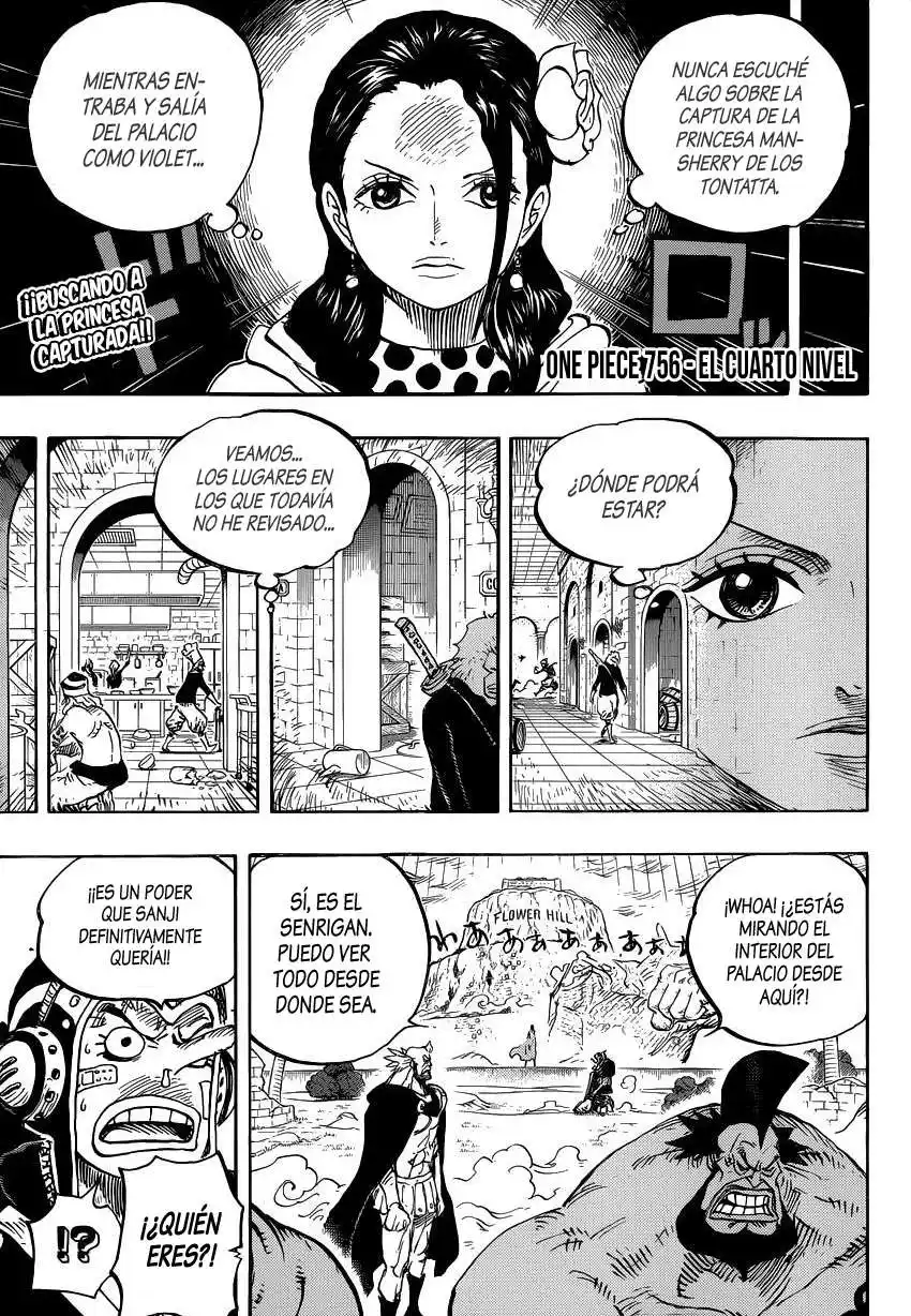 ONE PIECE Capitulo 756: capitulo 756 página 3