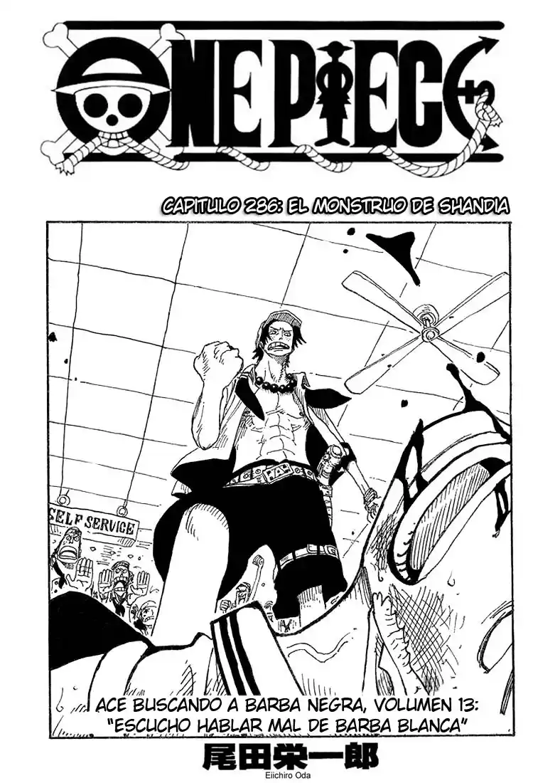 ONE PIECE Capitulo 286 página 1