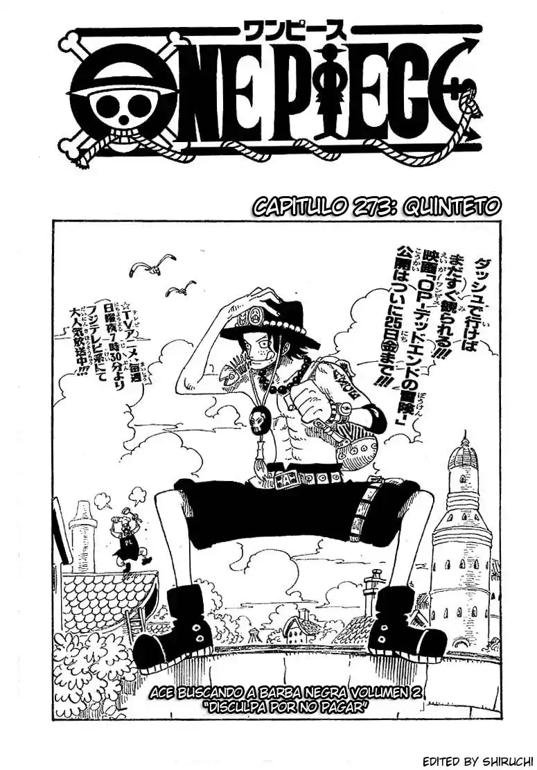 ONE PIECE Capitulo 273 página 1