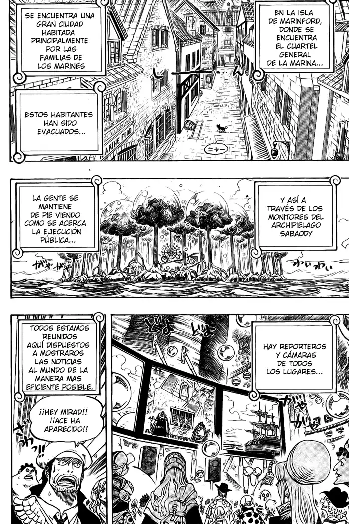 ONE PIECE Capitulo 550 página 4