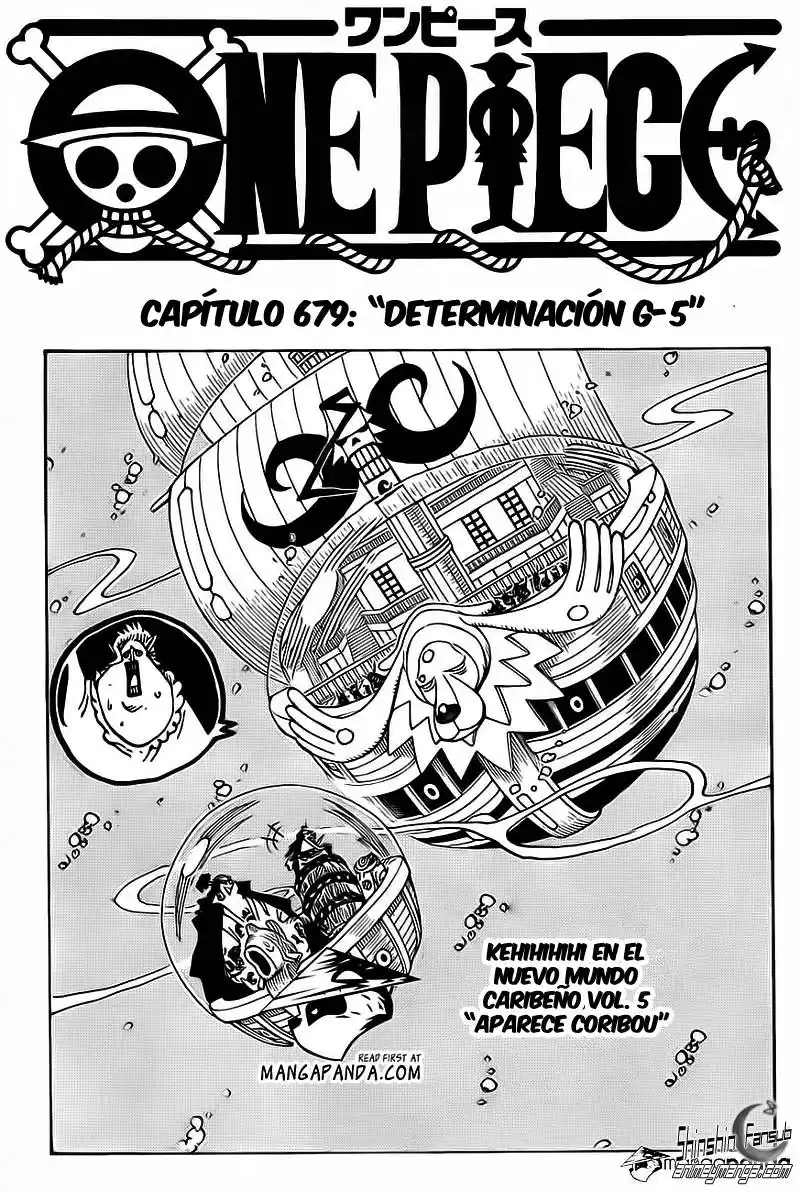 ONE PIECE Capitulo 679 página 1