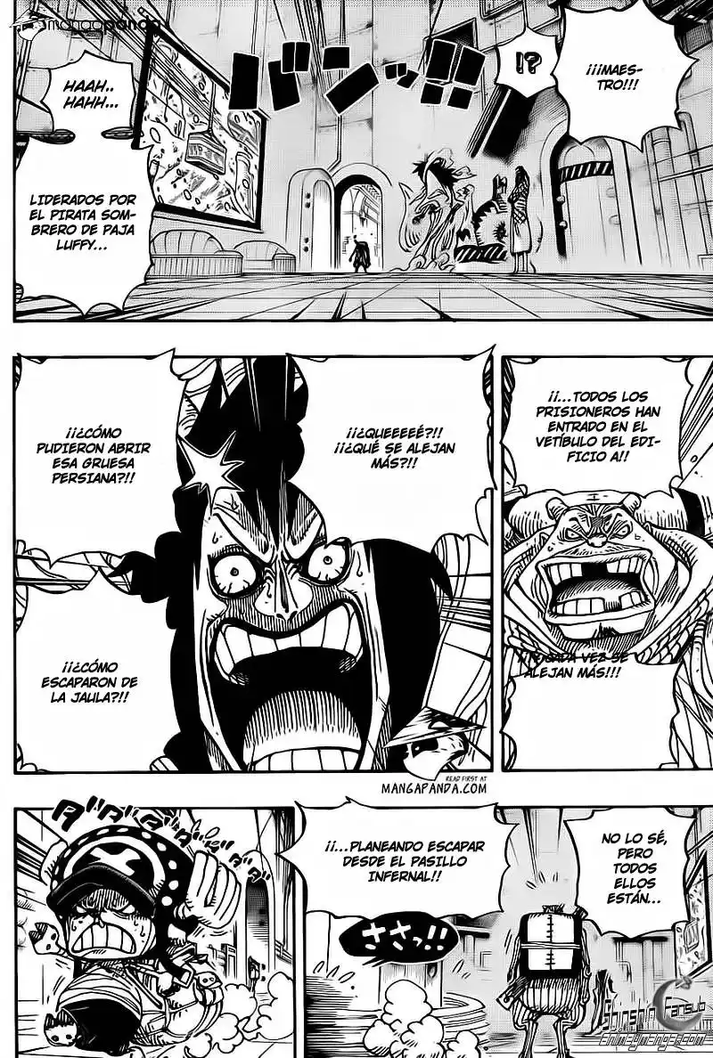 ONE PIECE Capitulo 679 página 3