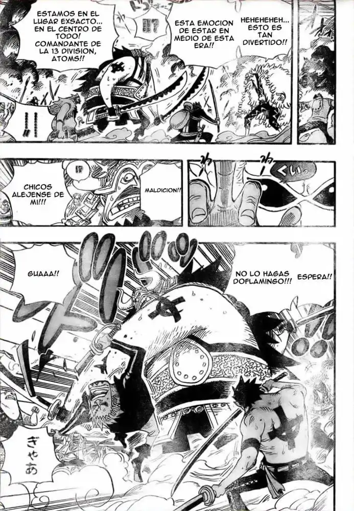 ONE PIECE Capitulo 556 página 5