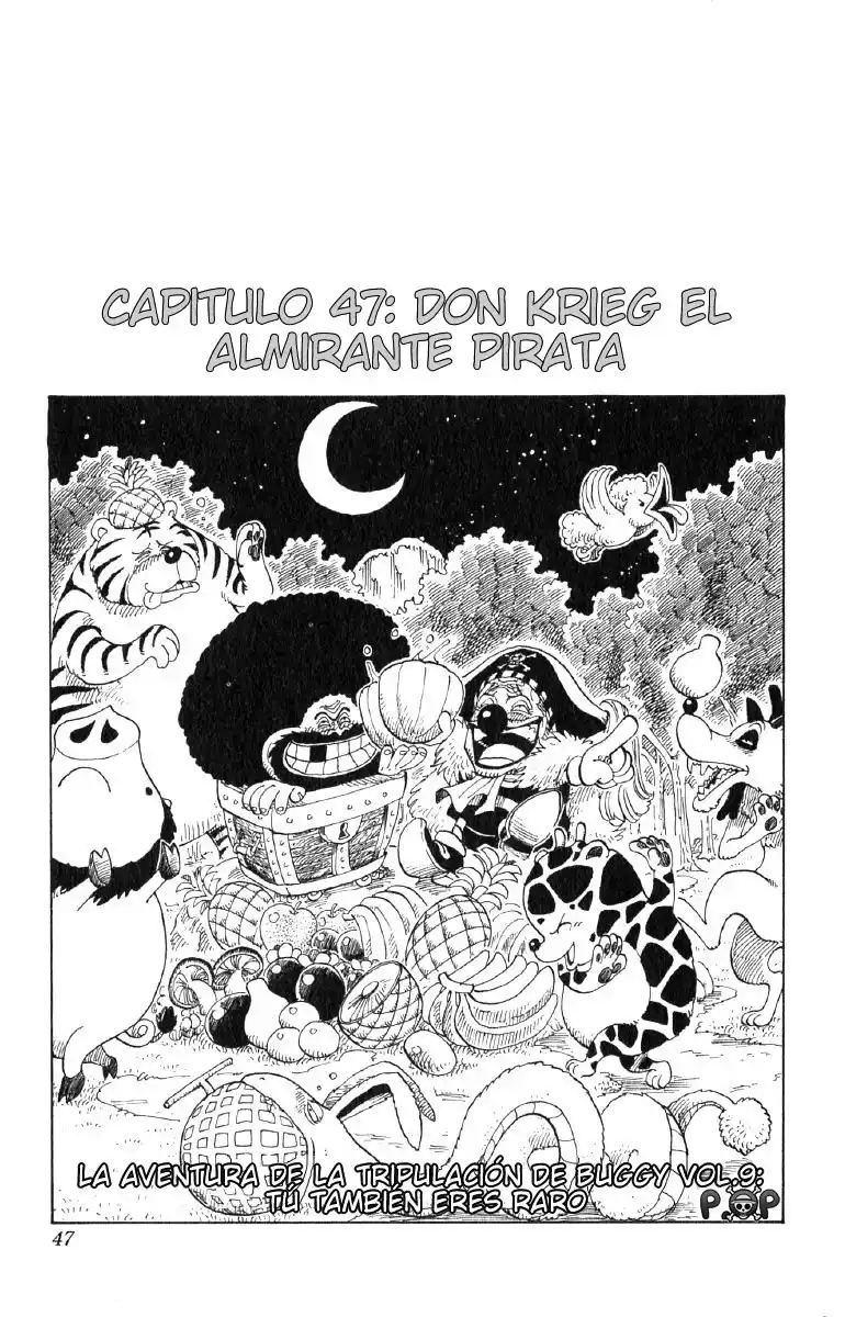 ONE PIECE Capitulo 47: "Don Krieg, El Almirante Pirata" página 1