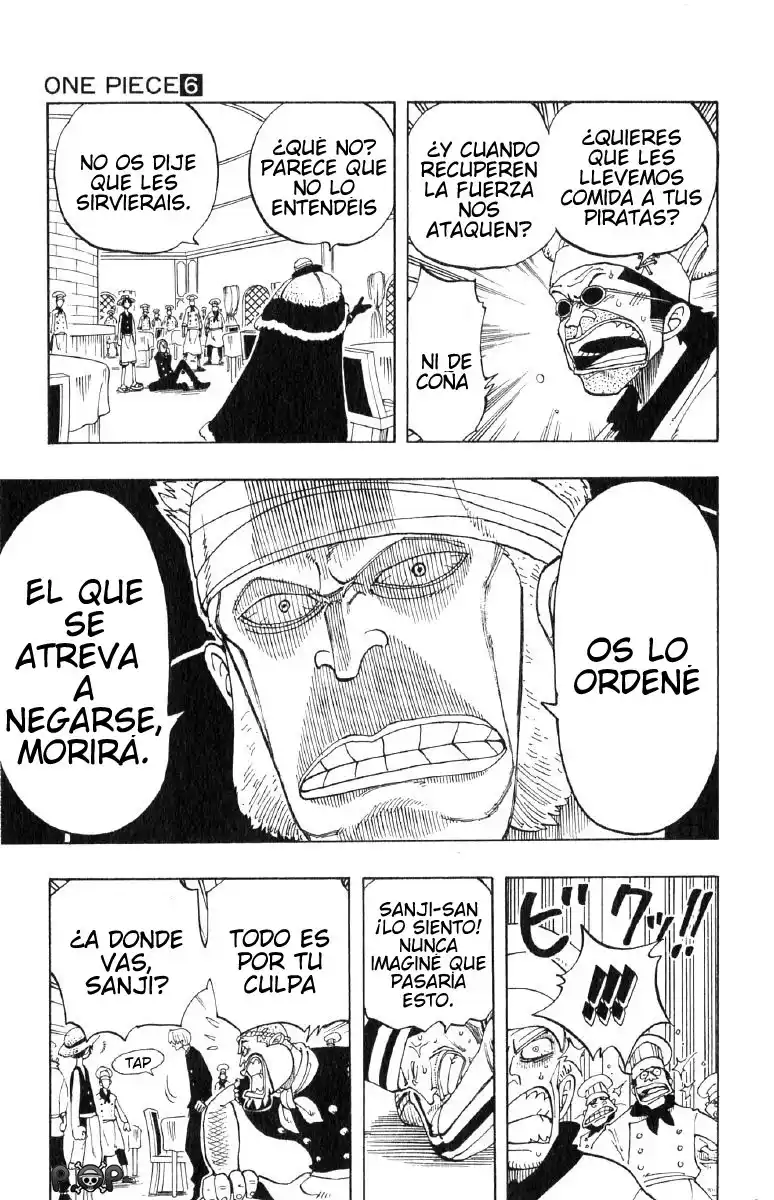 ONE PIECE Capitulo 47: "Don Krieg, El Almirante Pirata" página 5