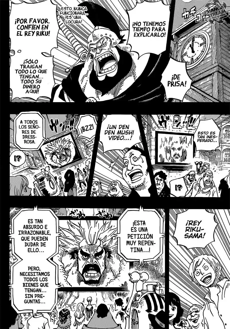 ONE PIECE Capitulo 727 página 11