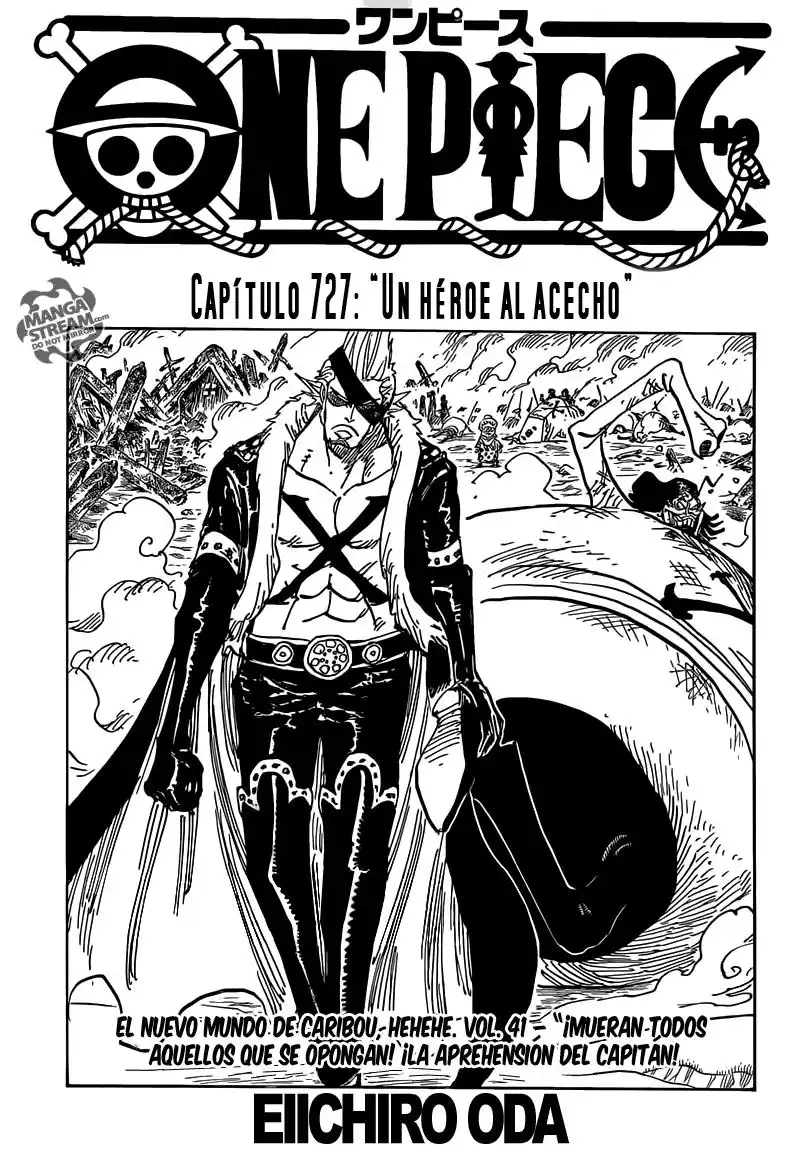 ONE PIECE Capitulo 727 página 2