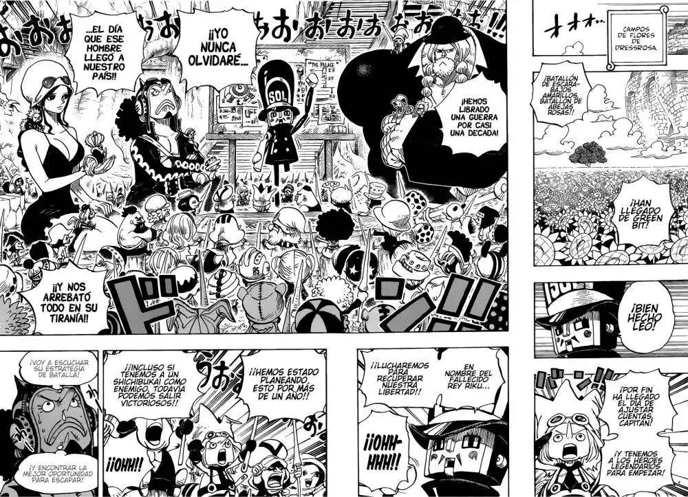 ONE PIECE Capitulo 722 página 11