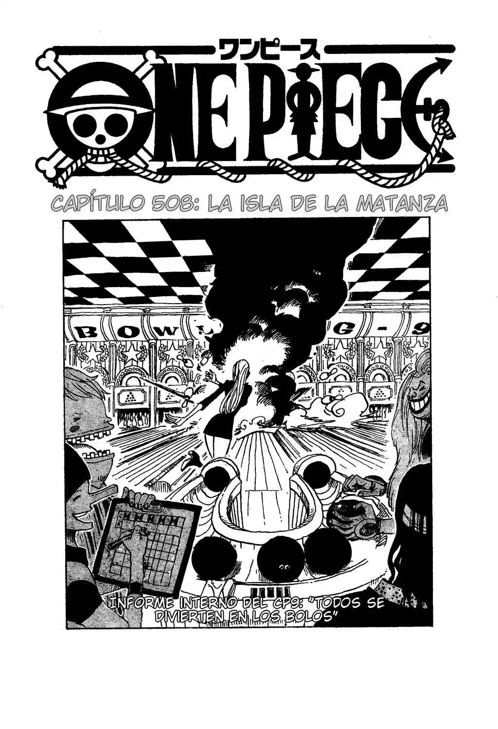 ONE PIECE Capitulo 508 página 1