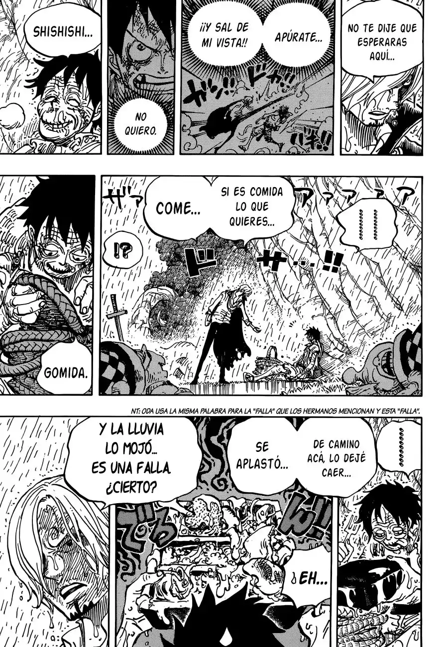 ONE PIECE Capitulo 856: Mentiroso página 10