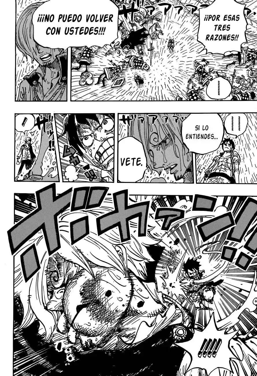 ONE PIECE Capitulo 856: Mentiroso página 15