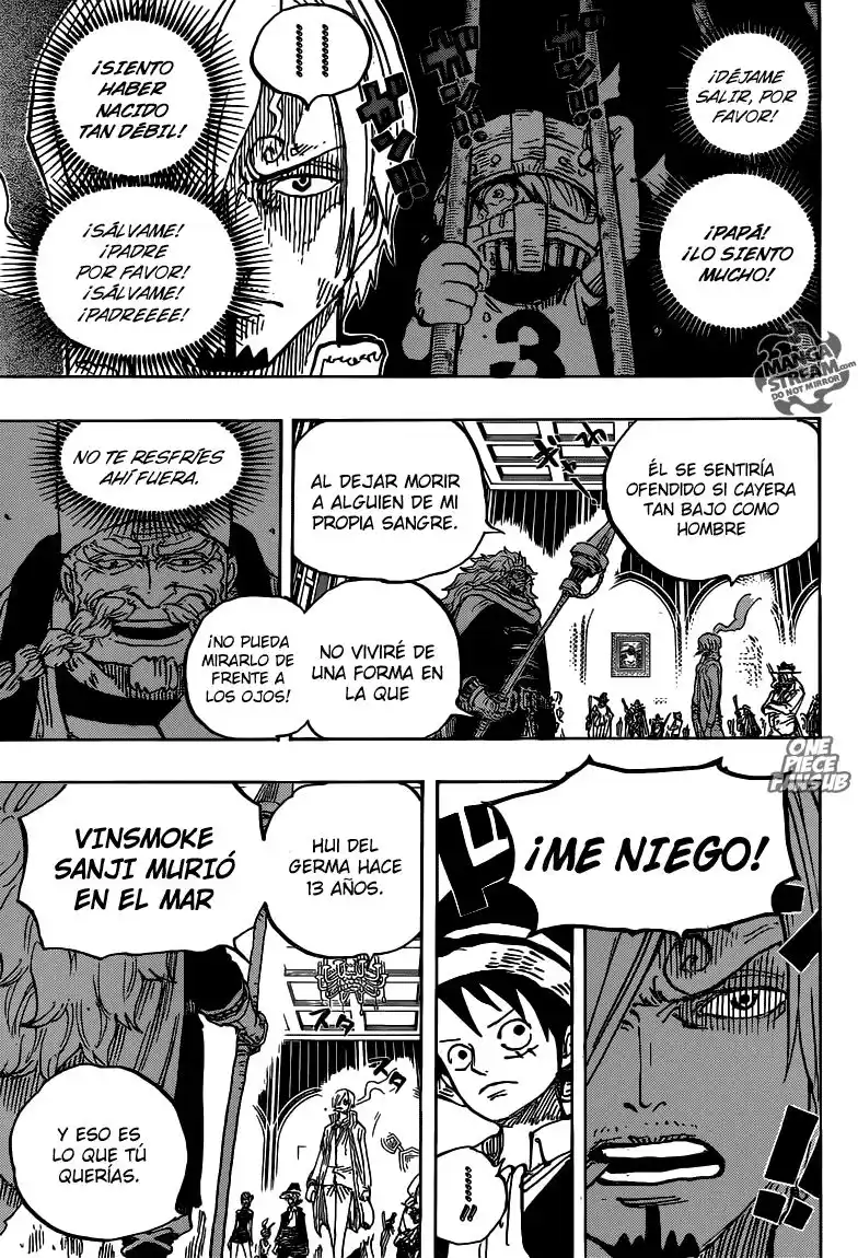 ONE PIECE Capitulo 870: Despedida página 10