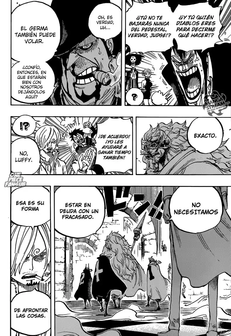 ONE PIECE Capitulo 870: Despedida página 13