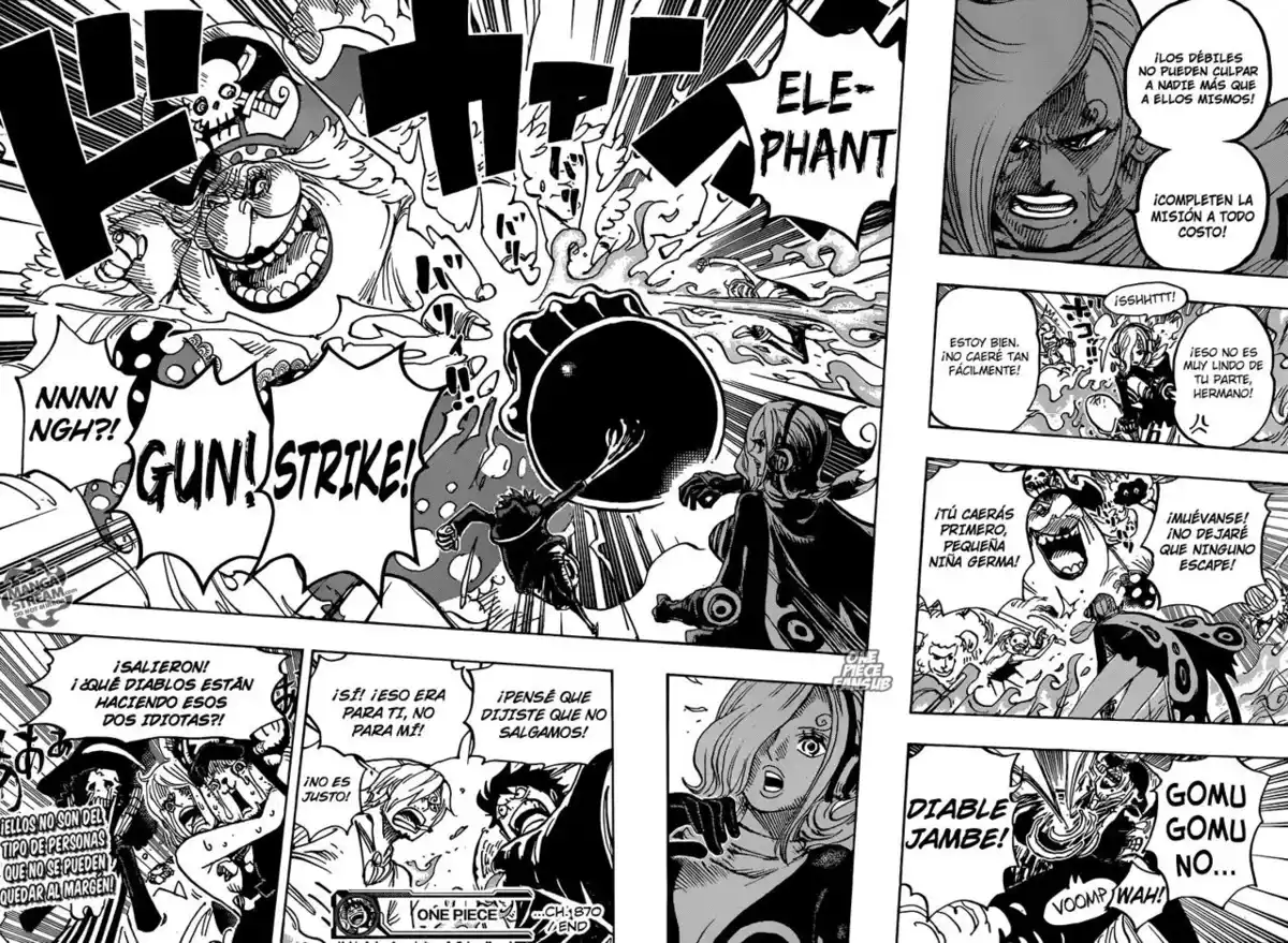 ONE PIECE Capitulo 870: Despedida página 18