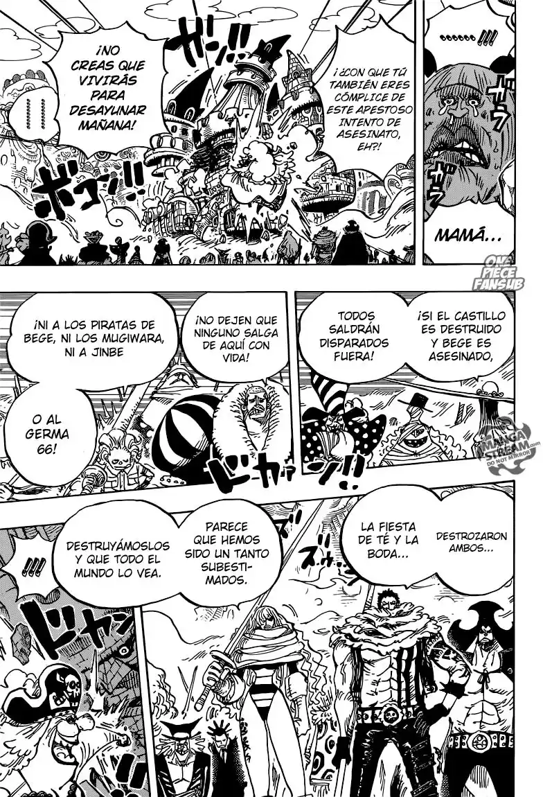 ONE PIECE Capitulo 870: Despedida página 4