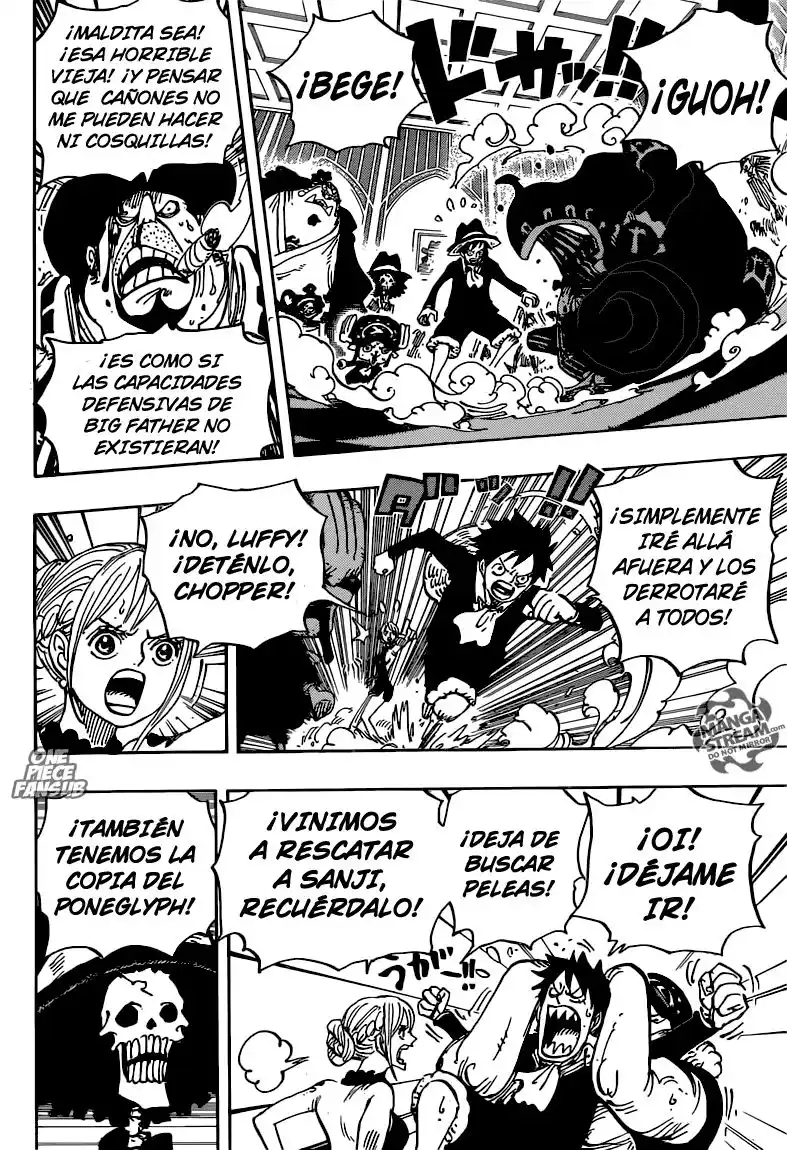 ONE PIECE Capitulo 870: Despedida página 5