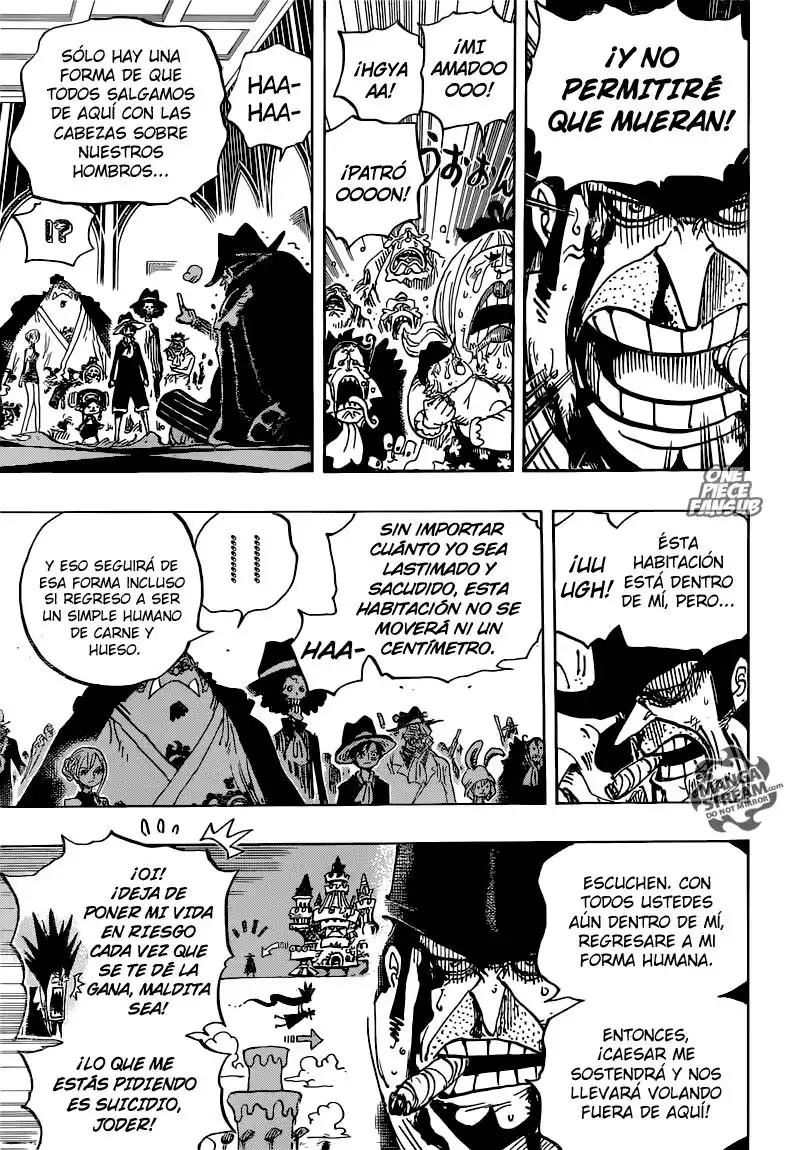 ONE PIECE Capitulo 870: Despedida página 8