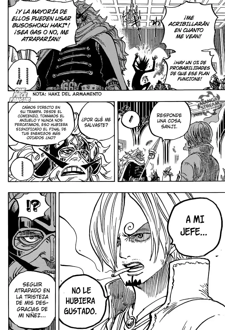 ONE PIECE Capitulo 870: Despedida página 9