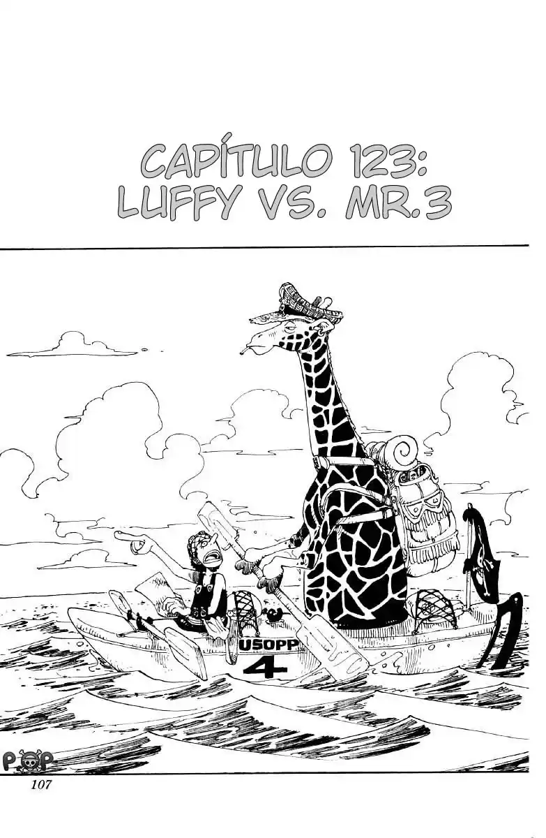 ONE PIECE Capitulo 123 página 1