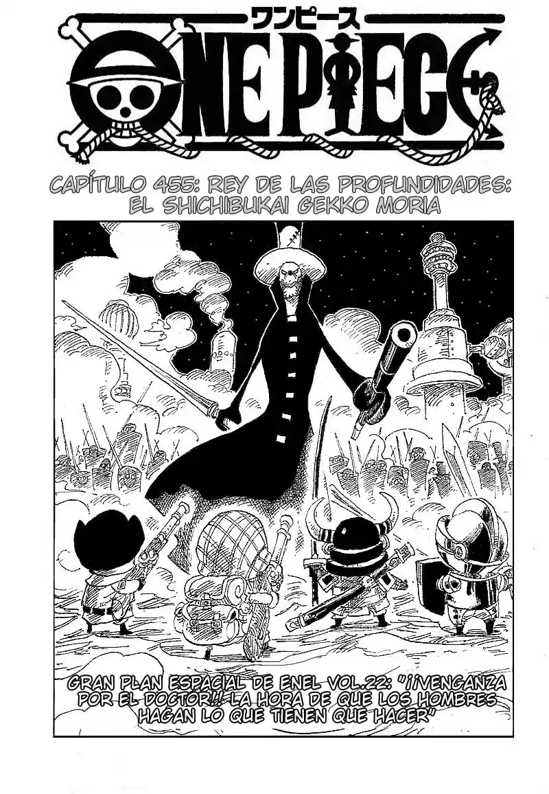 ONE PIECE Capitulo 455 página 1