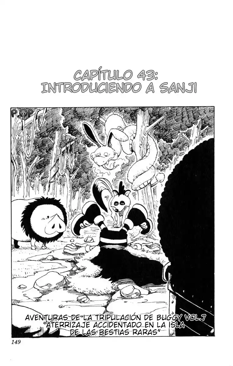 ONE PIECE Capitulo 43: "Introduciendo a Sanji" página 1