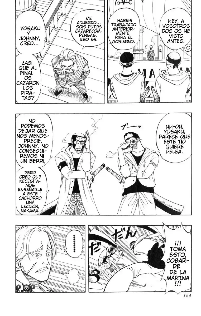 ONE PIECE Capitulo 43: "Introduciendo a Sanji" página 6