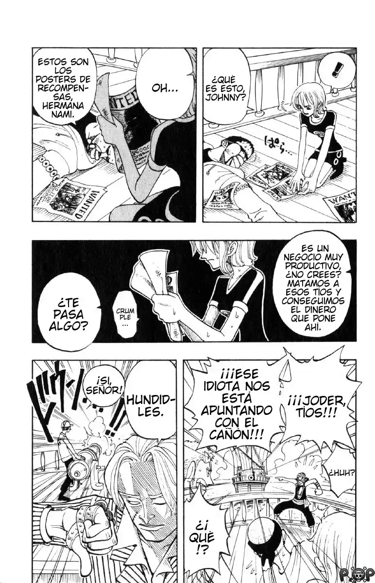 ONE PIECE Capitulo 43: "Introduciendo a Sanji" página 8