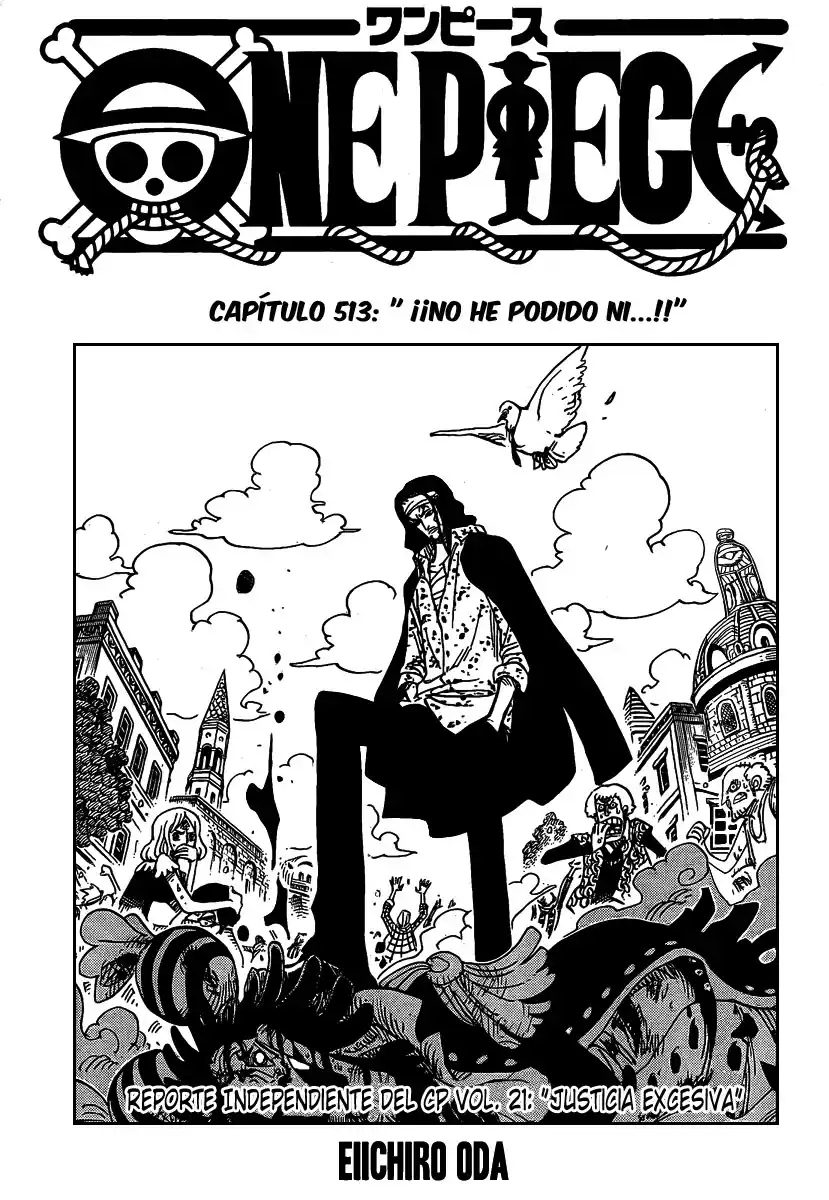 ONE PIECE Capitulo 513 página 1