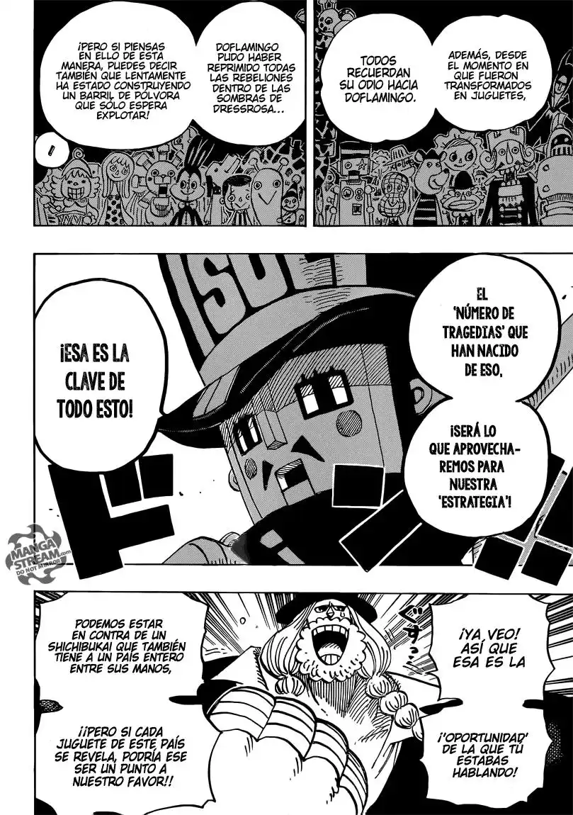 ONE PIECE Capitulo 728 página 15