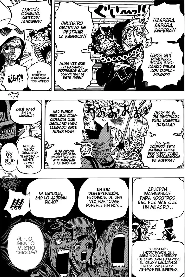 ONE PIECE Capitulo 728 página 16