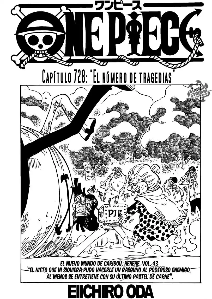 ONE PIECE Capitulo 728 página 2