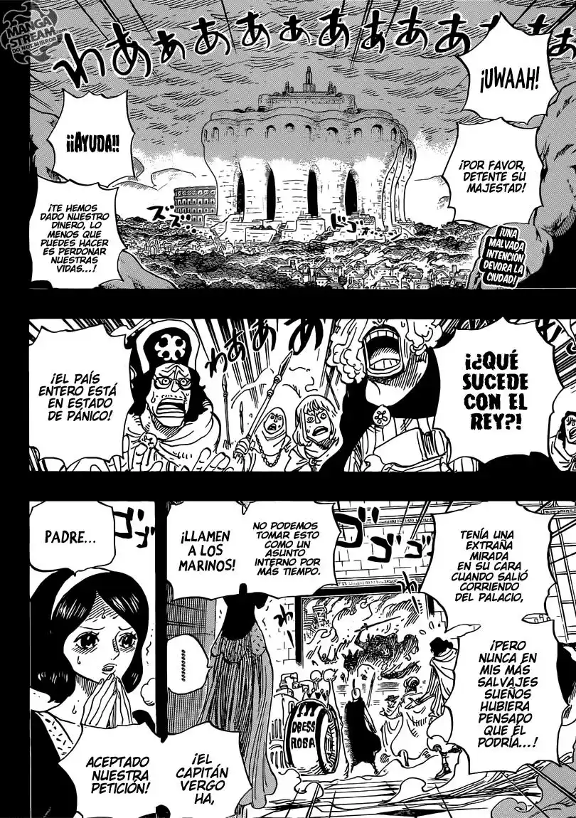 ONE PIECE Capitulo 728 página 3