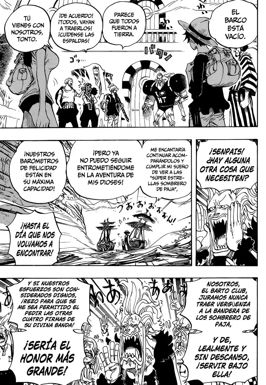 ONE PIECE Capitulo 803: Escalando el elefante página 4