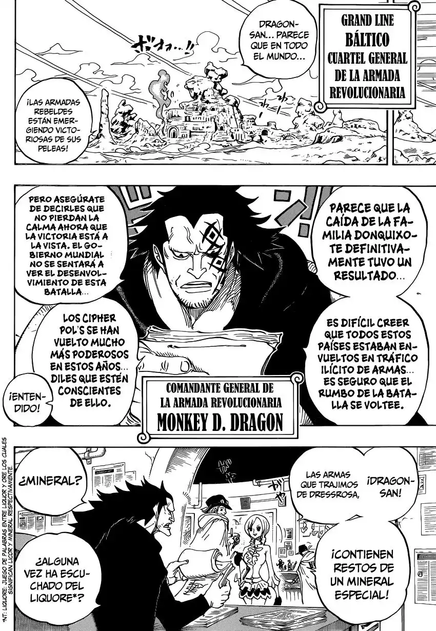 ONE PIECE Capitulo 803: Escalando el elefante página 7