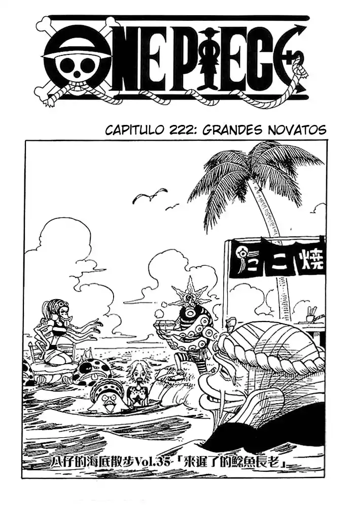 ONE PIECE Capitulo 222 página 1