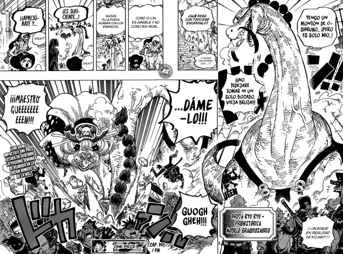 ONE PIECE Capitulo 945: O-LIN página 18