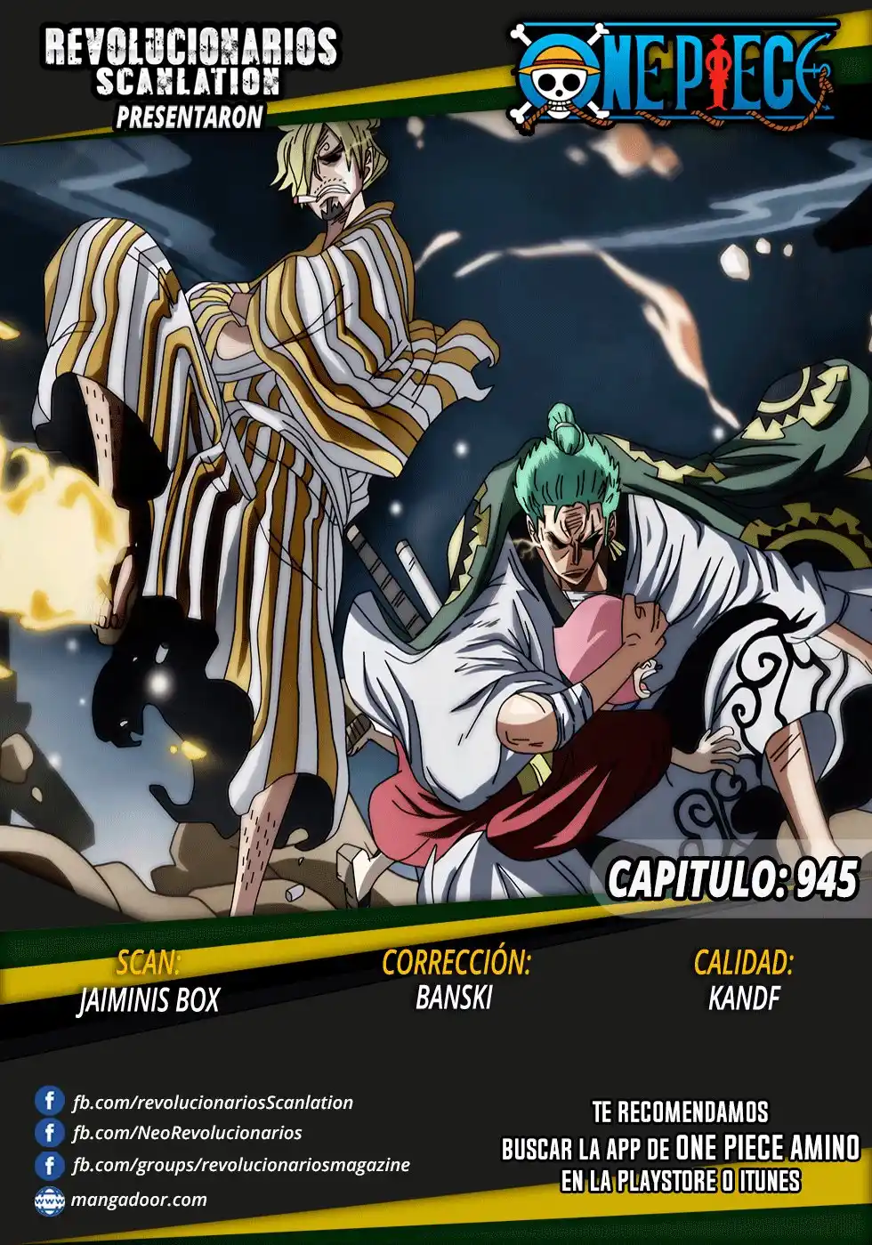 ONE PIECE Capitulo 945: O-LIN página 21