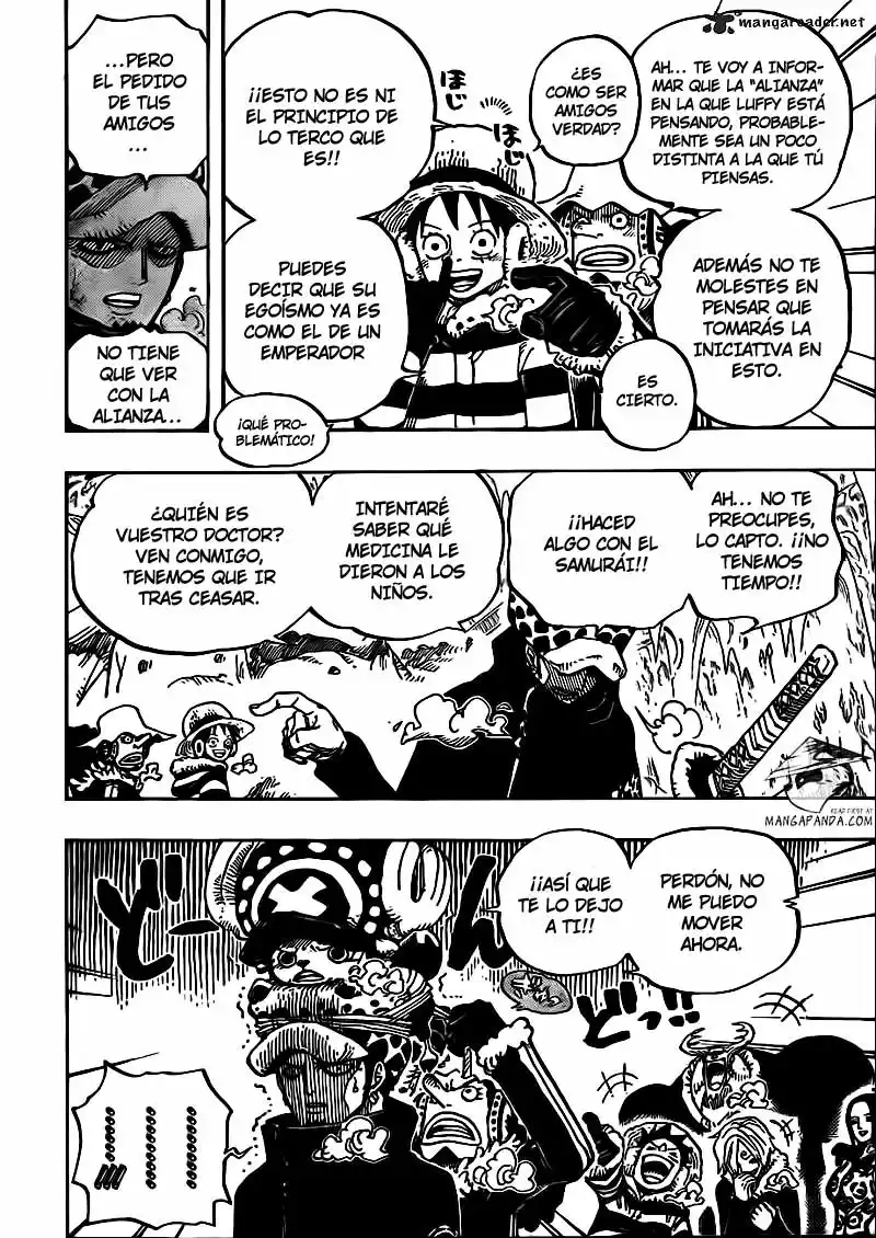 ONE PIECE Capitulo 668 página 10